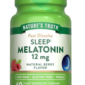 Melatonin 12 mg - 60 Fast Dissolve Tablets
